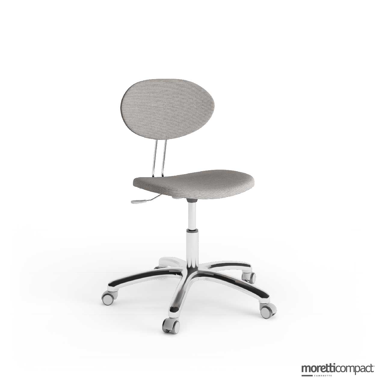Sedia Flap imbottita (basamento Alluminio Lucido)