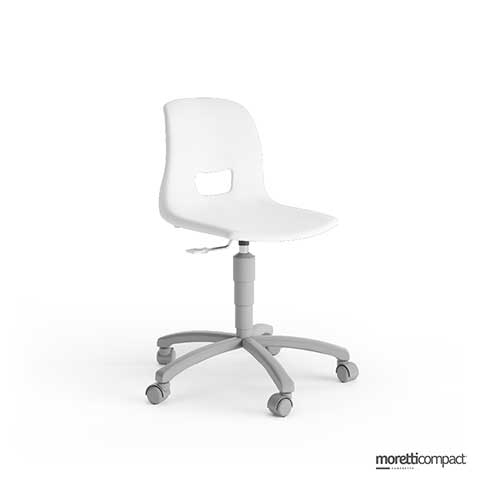 Sedia Gap con Ruote (basamento Grigio)