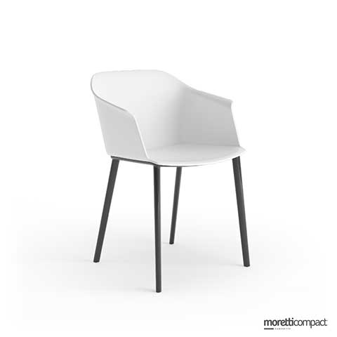 Poltroncina Mirò (basamento Nero)