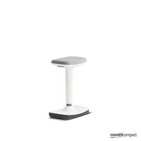 Sgabello Rock Imbottito (basamento Bianco)