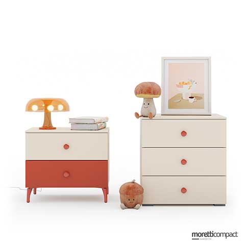 Squarbox con supporti Hill e con supporti Base