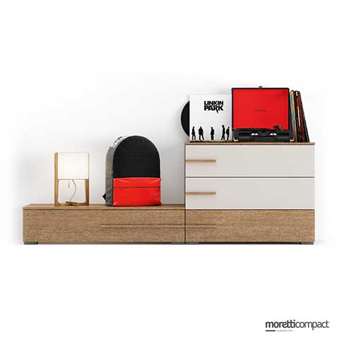 Squarbox con supporti Base