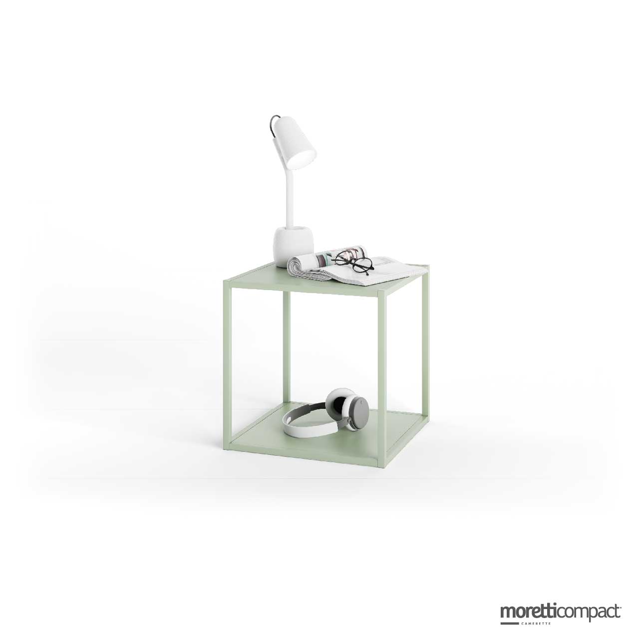 Cage con piani laccati