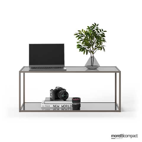 Cage con piani in vetro