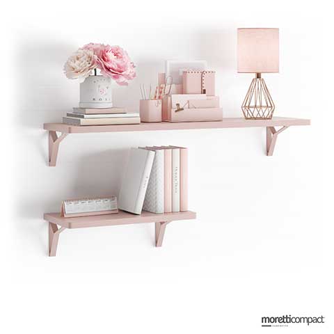 Mensole  con reggimensola Wings