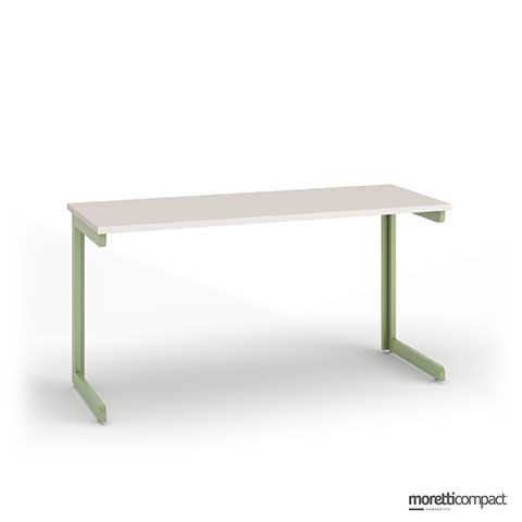 Scrivania con supporti Blank