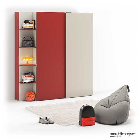 Armadio scorrevole Fill con terminale