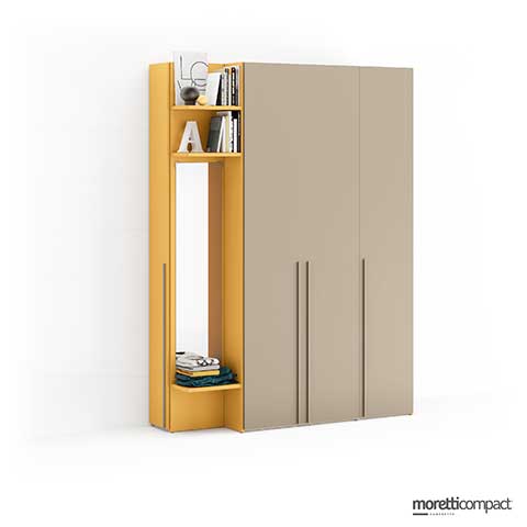 Armadio battente con terminale