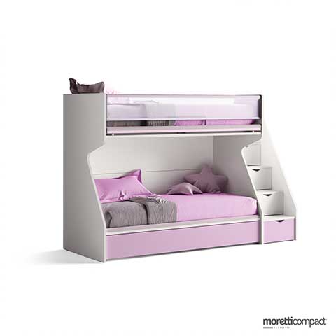 Level Flow con secondo letto e scala modulare laterale