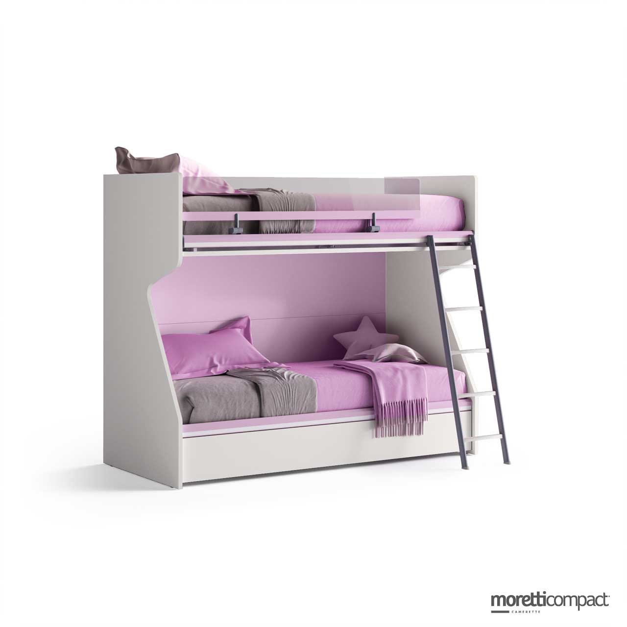 Level Flow con secondo letto e scala a pioli