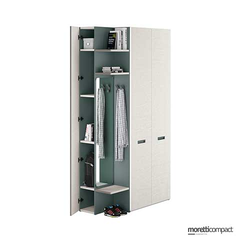 Armadio battente con terminale