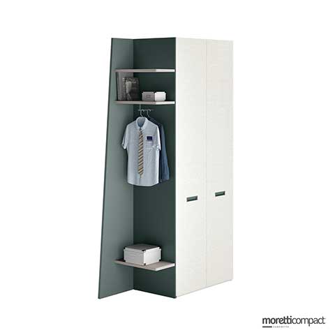 Armadio battente con terminale