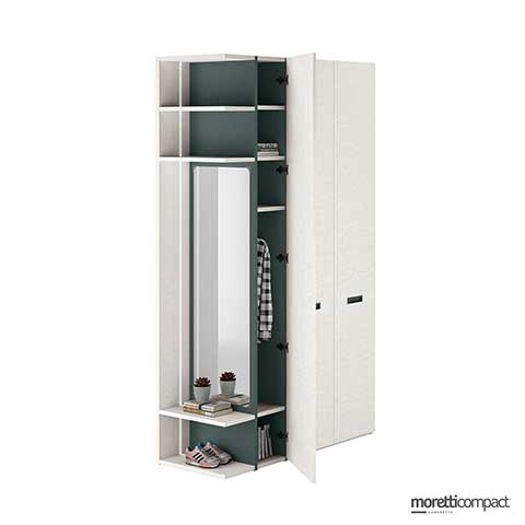 Armadio battente con terminale