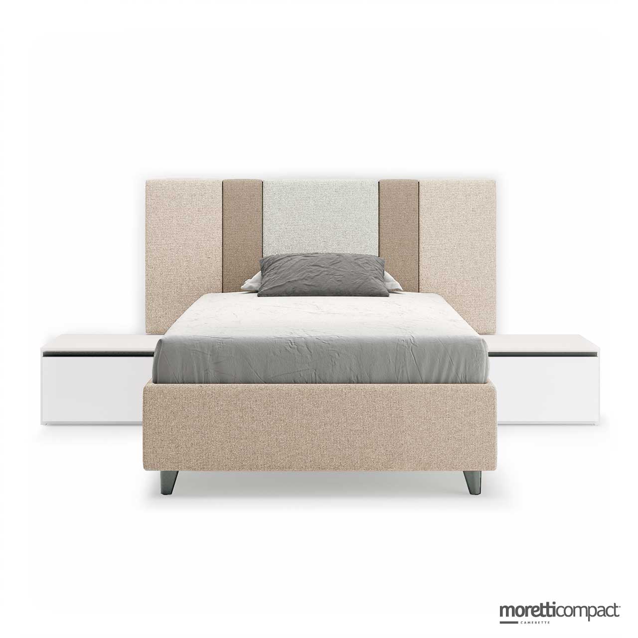 Sommier con testata Tetris