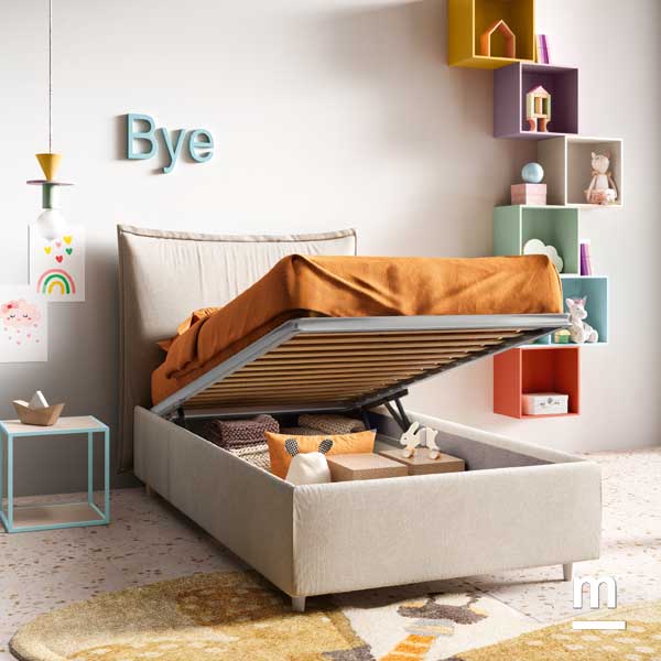 Letto con contenitore Letto con contenitore