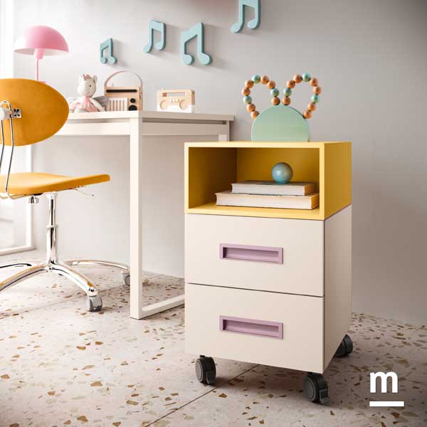 Cassettiera Wallbox su ruote Cassettiera Wallbox su ruote