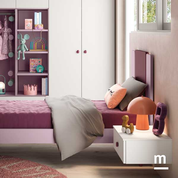 Letto con coordinati 