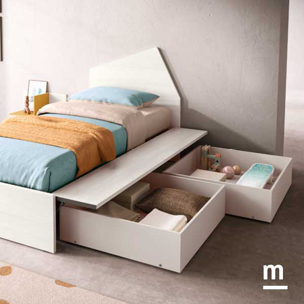 Contenitori sotto letto