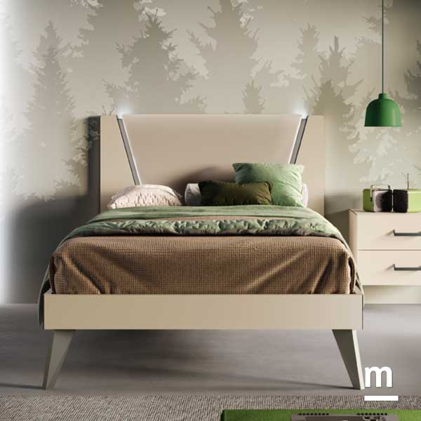 Letto con testata Wow Letto con testata Wow